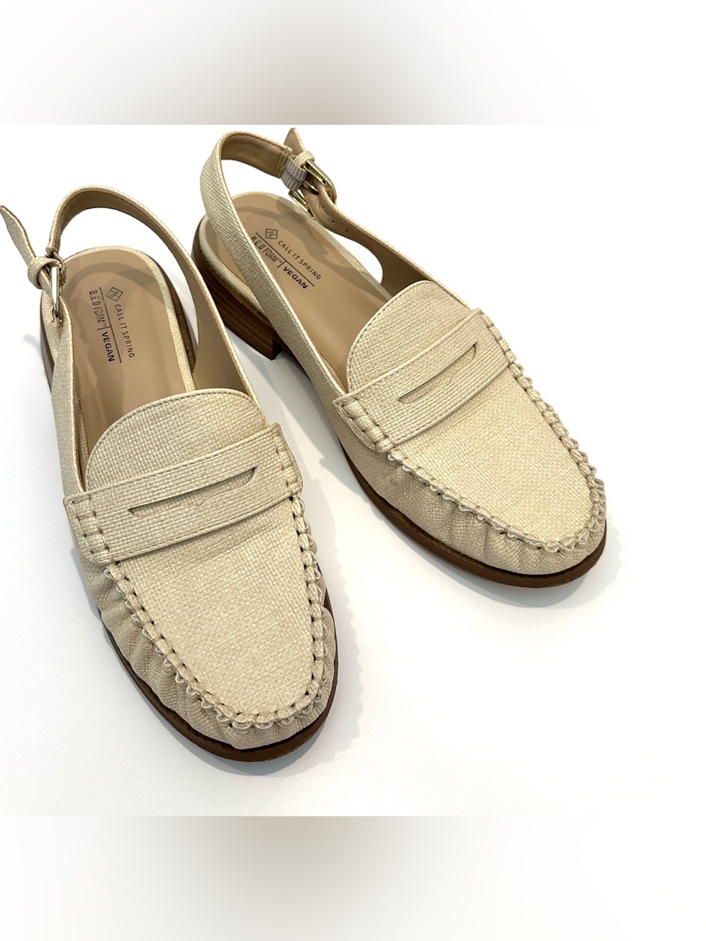 Call It Spring slingback loafers